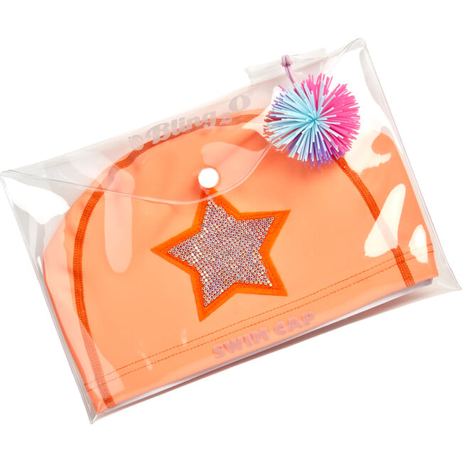 Coral Star Swim Cap - Swim Caps - 3