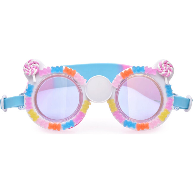 Sugar Rush Gummy Bear Goggles, Cotton Candy Pink/Blue
