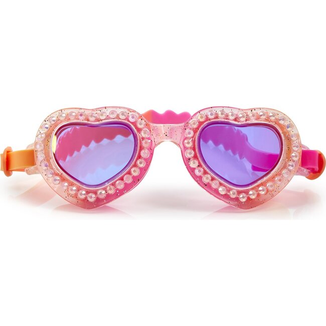 First Luv Swim Goggles, Pink - Goggles - 1