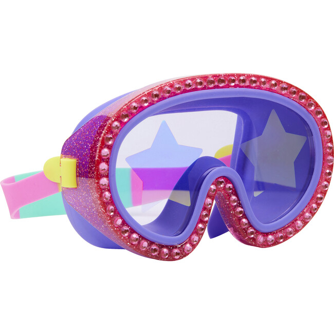 Rockstar Glitter Mask, Pink - Goggles - 1