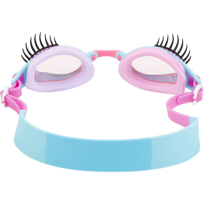 Glam Lash Goggles, Blue - Swim Goggles - 2