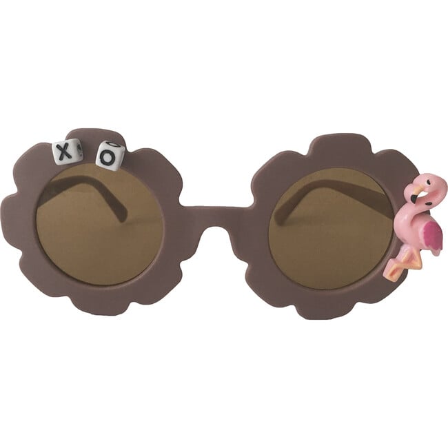 Flamingo Monogrammable Sunglasses, Purple