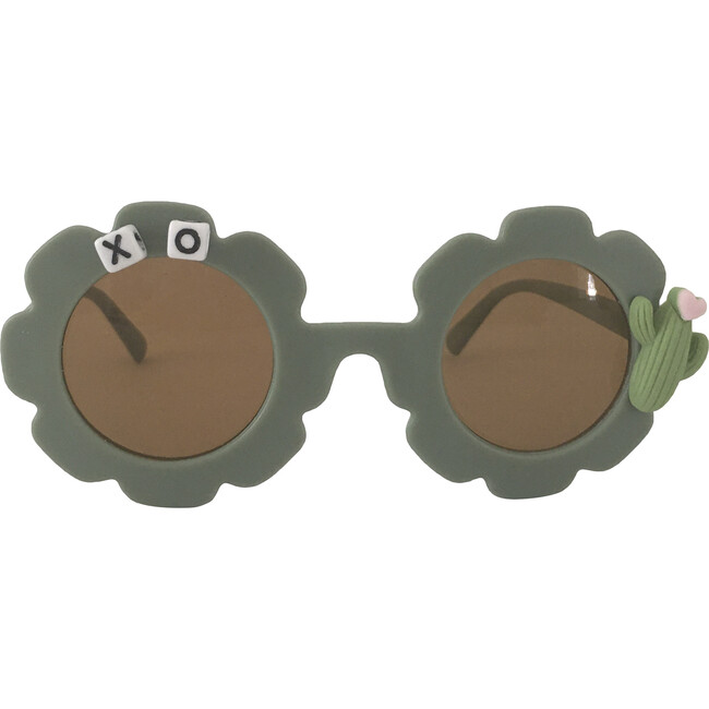 Cactus Monogrammable Sunglasses, Green