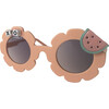 One in a Melon Monogrammable Sunglasses, Peach - Sunglasses - 2