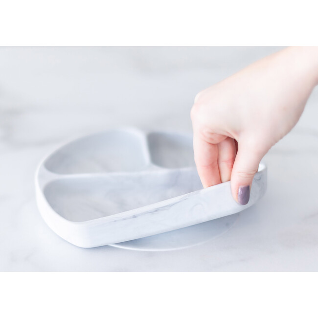 Growing with Bumkins Silicone Set, Marble - Tableware - 9