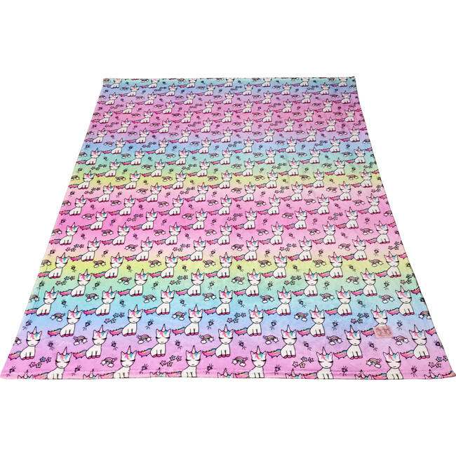 Lil' Miss Gwen Ombre Print Blanket, Ombre - Blankets - 3