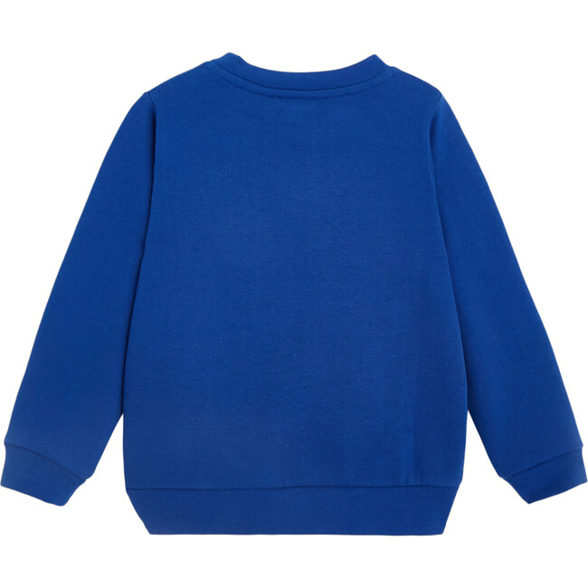 Hello Demain Sweatshirt, Indigo - Sweatshirts - 2