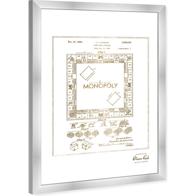 Monopoly 1935, Gold Metallic - Art - 7