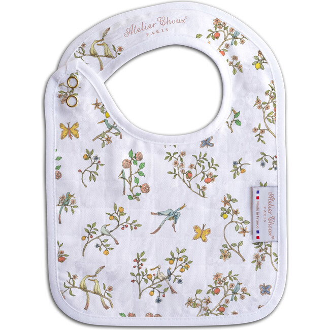 Swaddle & Bib Gift Set, Bloom Midnight - Mixed Gift Set - 3
