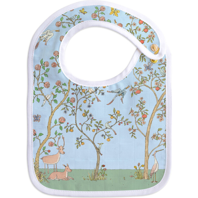 Swaddle & Bib Gift Set, Bloom Midnight - Mixed Gift Set - 4