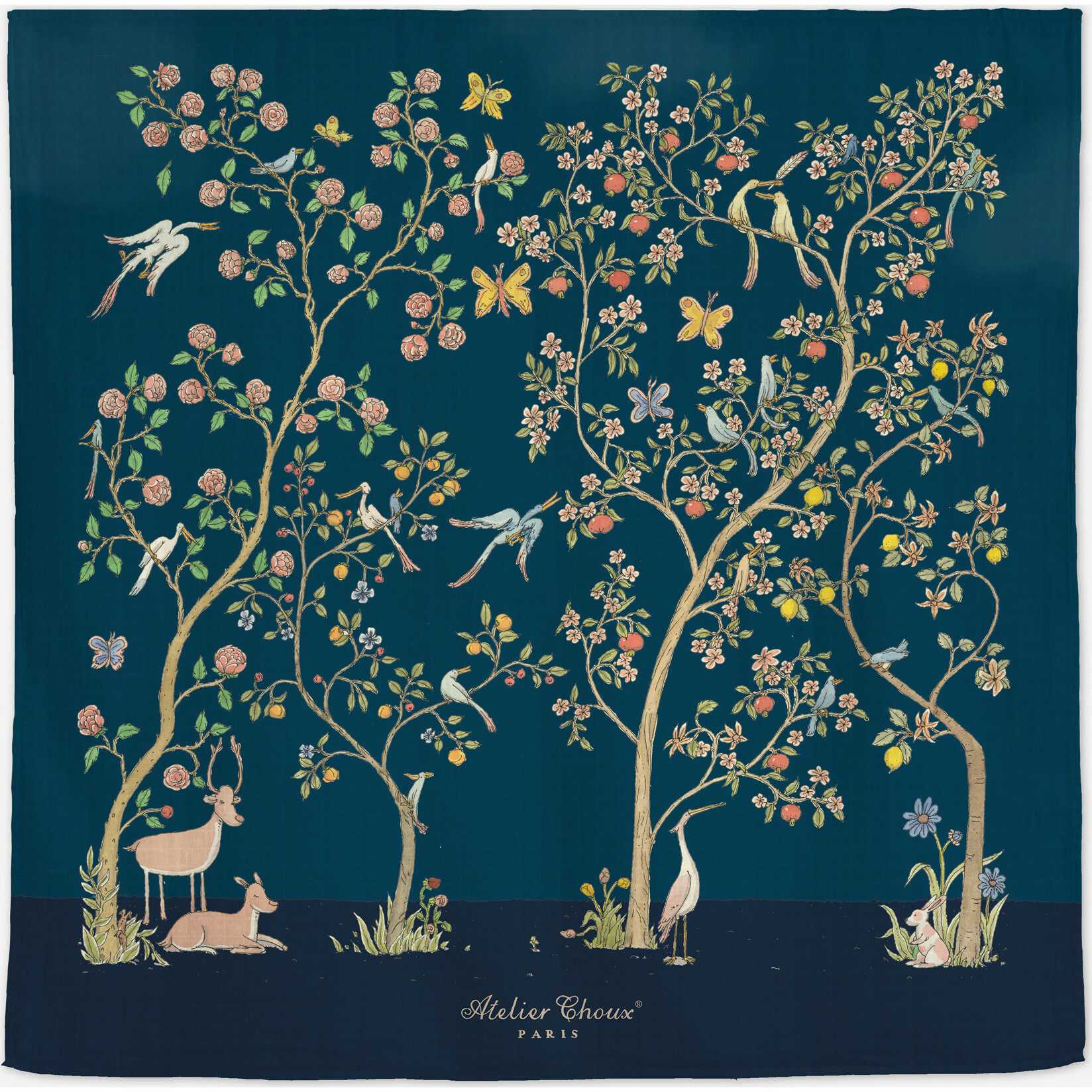 Swaddle Gift Set, Bloom Midnight - Bibs - 1