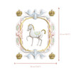 Set of 3 Large Scale Wall Crests, Crowns - Wallpaper - 3