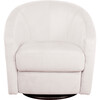 Madison Swivel Glider, Ecru - Nursery Chairs - 1 - thumbnail