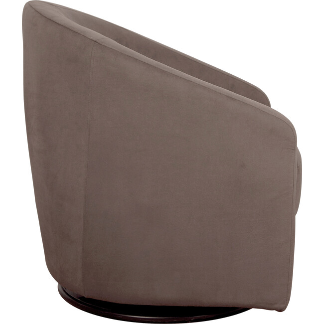 Madison Swivel Glider, Slate - Nursery Chairs - 3