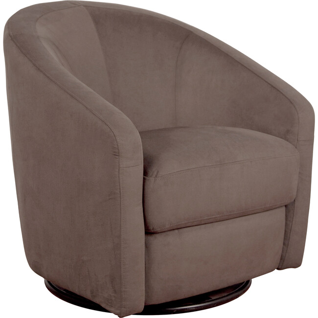 Madison Swivel Glider, Slate - Nursery Chairs - 4