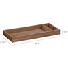Removable Changer Tray for Nifty, Walnut - Dressers - 4