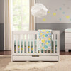 Mercer 3-in-1 Convertible Crib with Toddler Bed Conversion Kit, White - Cribs - 4