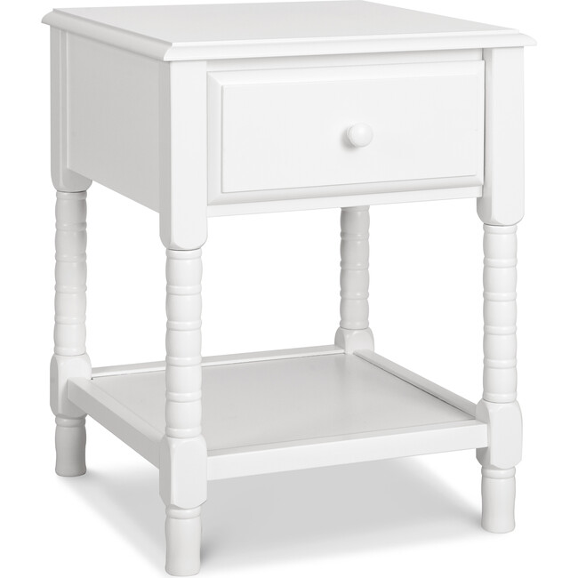 Jenny Lind Spindle Nightstand, White - Nightstands - 5