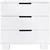 Modo 3-Drawer Changer Dresser with Removable Changing Tray, White/Washed Natural - Dressers - 6