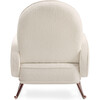 Compass Rocker, Ivory Boucle - Nursery Chairs - 4