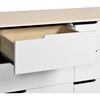 Hudson 6-Drawer Assembled Double Dresser, Washed Natural/White - Dressers - 5