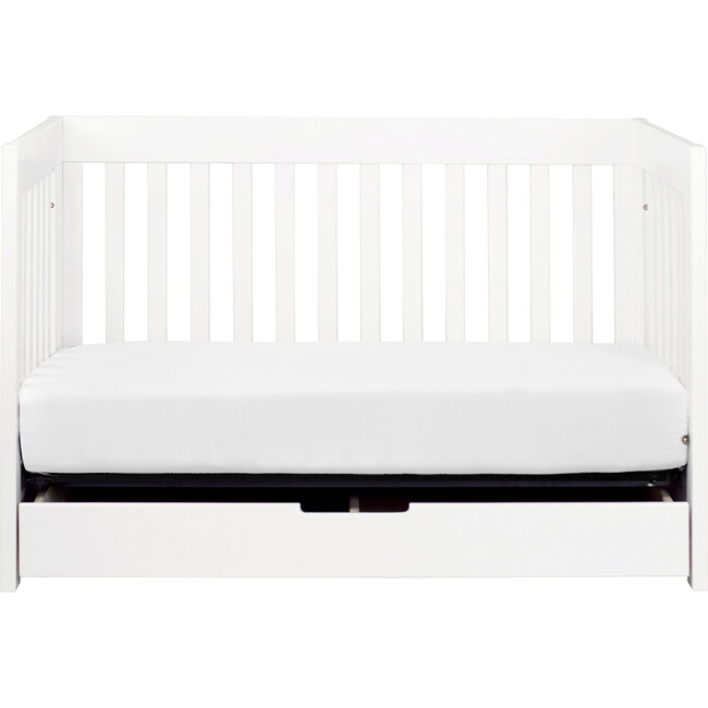 Mercer 3-in-1 Convertible Crib with Toddler Bed Conversion Kit, White - Cribs - 7