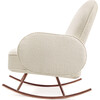 Compass Rocker, Ivory Boucle - Nursery Chairs - 8