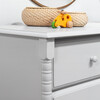 Jenny Lind Spindle 6-Drawer Dresser, Fog Grey - Dressers - 4