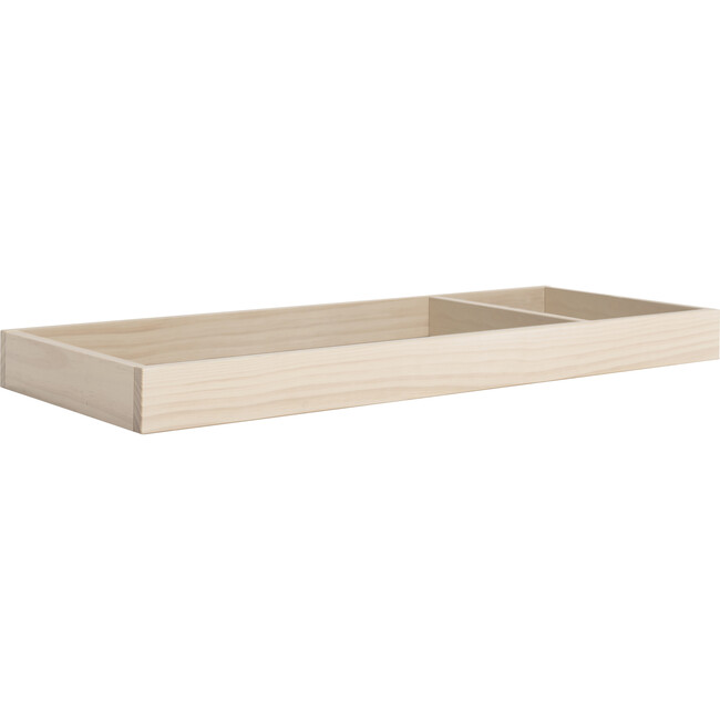 Universal Wide Removable Changing Tray, Washed Natural