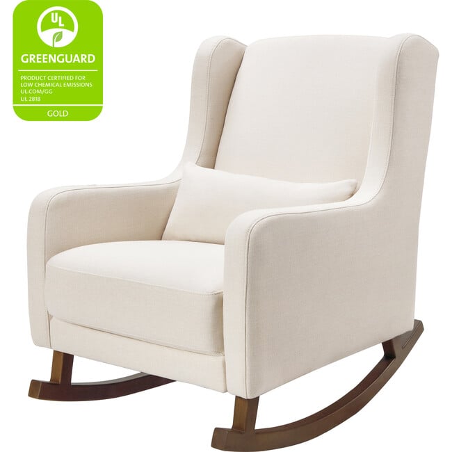 Kai Rocker, Natural Performance Eco-Twill - Nursery Chairs - 6