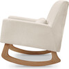 Sleepytime Rocker, Ivory Boucle - Nursery Chairs - 3 - thumbnail