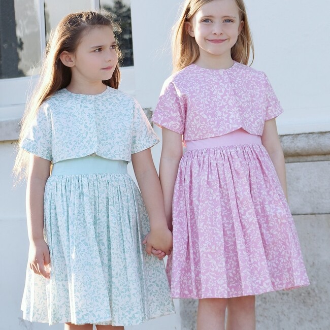 Bloomsbury Celebration Dress & Bolero Set,  Classic Mint - Dresses - 4