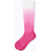 Knee-high Compression Socks, Berry Ombre - Socks - 1 - thumbnail