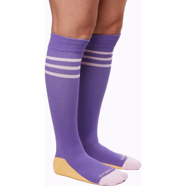 Knee-High Compression Socks – 3-Pack Varsity, Mixed - Socks - 4