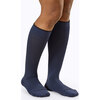 Knee-High Compression Socks – 3-Pack Solids, Navy - Socks - 2