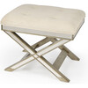 Marlo Mirrored Vanity Stool - Accent Seating - 1 - thumbnail