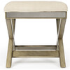 Marlo Mirrored Vanity Stool - Accent Seating - 4