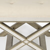 Marlo Mirrored Vanity Stool - Accent Seating - 6
