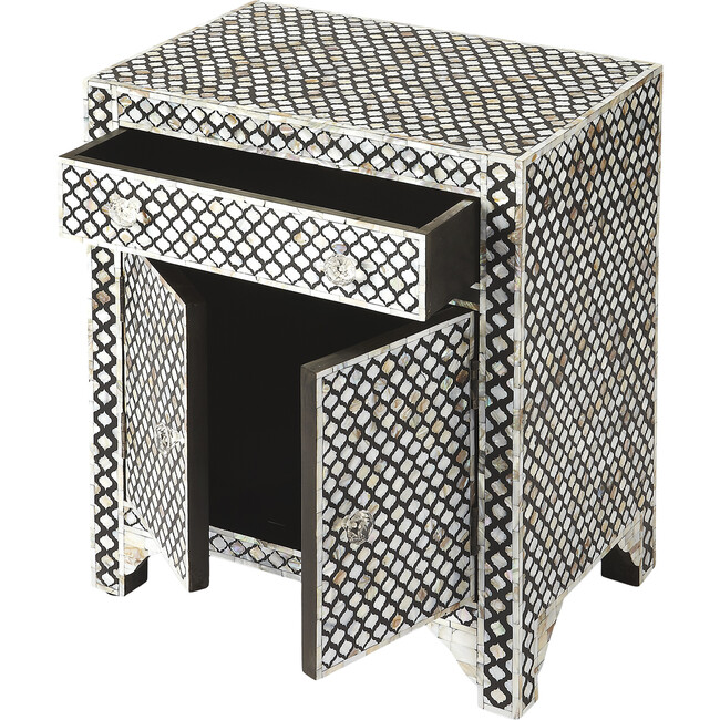 Vernais Mother-of-Pearl Accent Chest - Dressers - 2