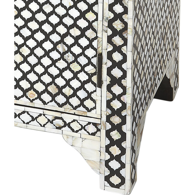 Vernais Mother-of-Pearl Accent Chest - Dressers - 3