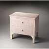 Vivienne Inlay Accent Chest, Pink & Bone - Dressers - 4 - thumbnail