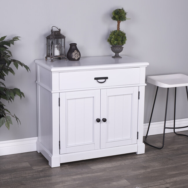 Alek Solid Wood Storange Chest, White - Dressers - 2