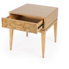 Faddei Light Wood End Table - Accent Tables - 3