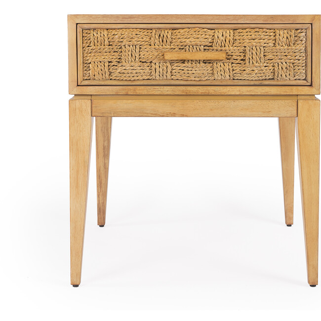Faddei Light Wood End Table - Accent Tables - 5