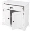 Alek Solid Wood Storange Chest, White - Dressers - 3