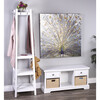 Asya Storange Bench, White - Accent Seating - 3