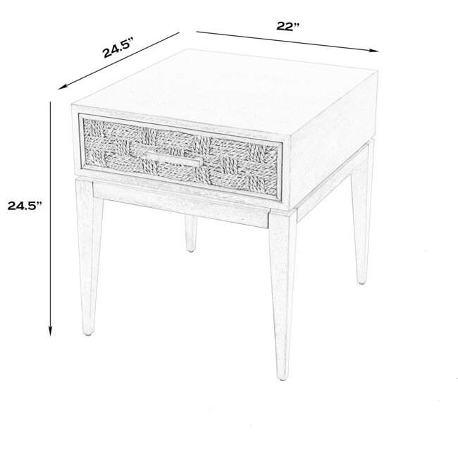Faddei Light Wood End Table - Accent Tables - 9