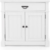 Alek Solid Wood Storange Chest, White - Dressers - 5