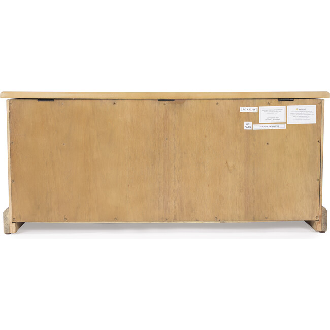 Efrem Wood Storage Bench, Natural - Accent Seating - 8