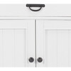Alek Solid Wood Storange Chest, White - Dressers - 8